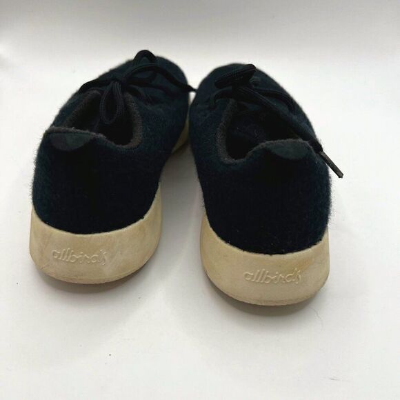 Allbirds Smallbirds Black Wool Runners Size 1 - Picture 3 of 6